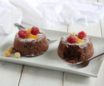 Mini caprese met hazelnoten