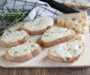 Crostoni met kaas