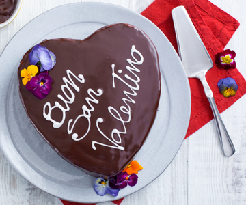 Hartvormige Valentijnstaart