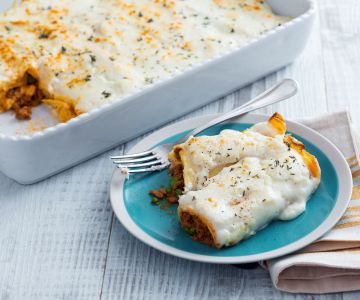 Cannelloni van crêpes