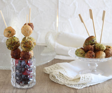 Tricolore gehaktballetjes