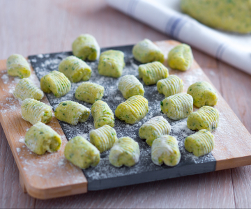 Gnocchi van courgette