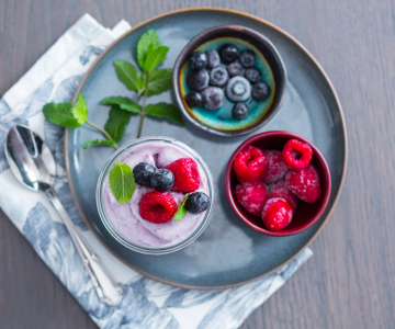 Bessenijs zonder ijsmachine