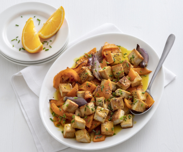 Biergemarineerde tofu