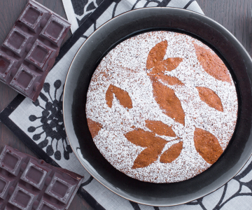 Chocoladetaart zonder boter