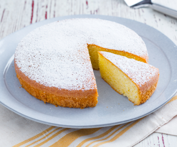 Cake zonder melk