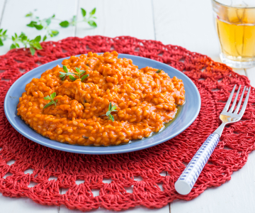 Risotto aan de telefoon