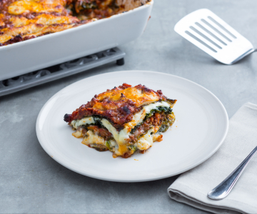 Lasagne van savooiekool