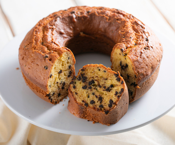 Yoghurtcake met chocoladechips