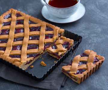 Crostata zonder boter en eieren