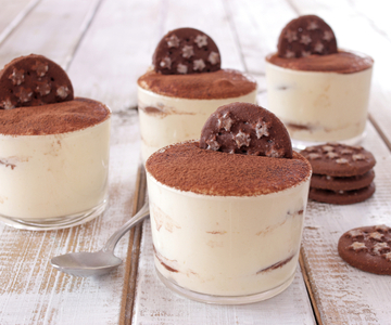 Tiramisu met Pan di Stelle-koekjes