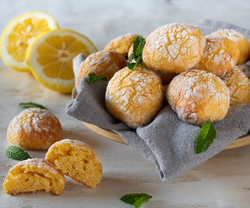 Citroenkoekjes zonder boter