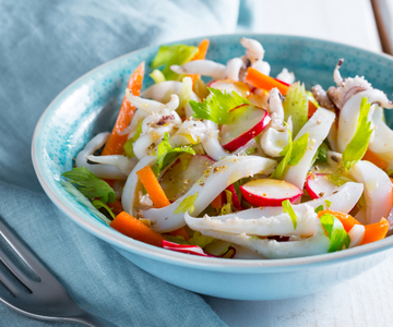 Salade van sepia