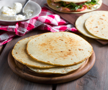 Glutenvrije piadina