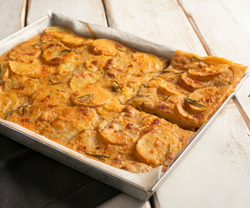 Aardappelschiacciata