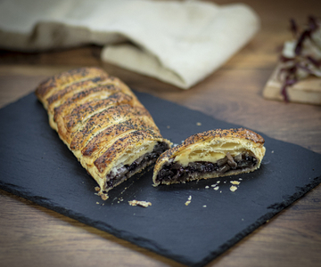Strudel met radicchio