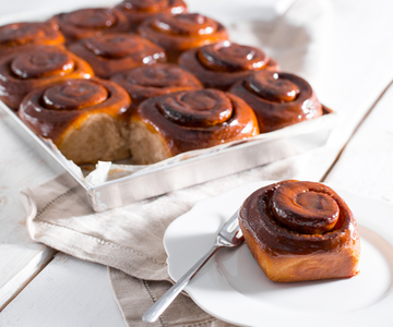 Kaneelbroodjes met desem