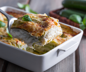 Lasagne met courgette