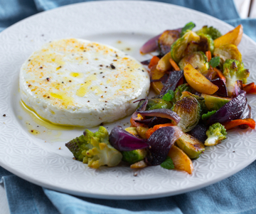 Gegrilde primosale met seizoensgroenten