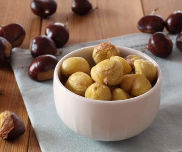 Kastanjes uit de magnetron