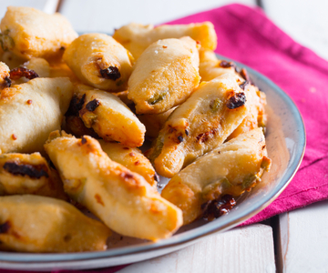 Gefrituurde pizzareepjes