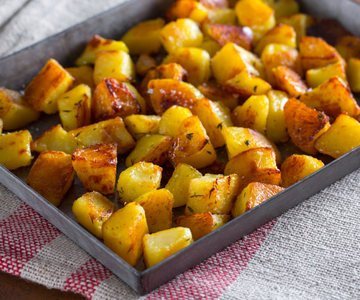 Aardappels uit de oven