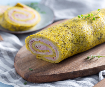 Omeletrol uit de oven