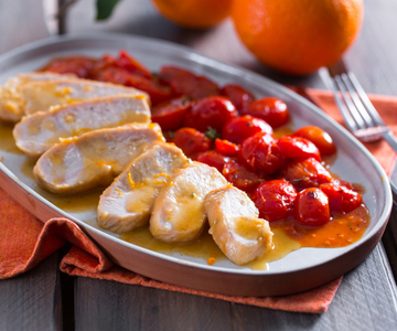 Kipfilet met sinaasappel