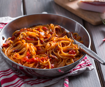 Spaghetti all'amatriciana