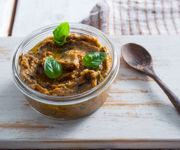 Rustieke auberginepesto