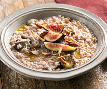 Risotto met vijgen