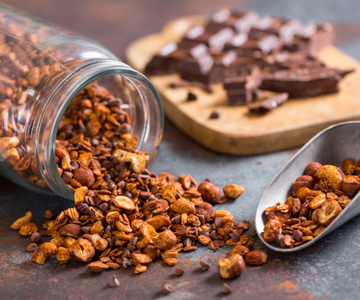 Granola met chocolade