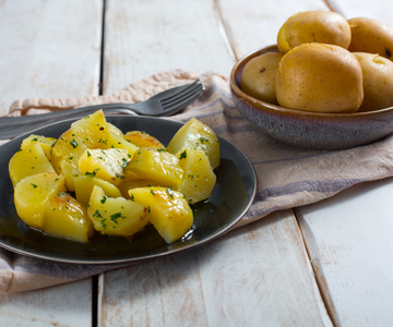Aardappelen in de snelkookpan