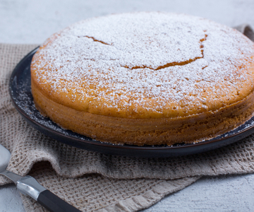 Margherita-taart zonder boter