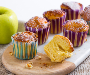 Appelmuffins uit de airfryer