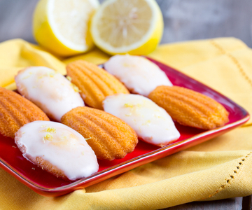 Geglazuurde madeleines