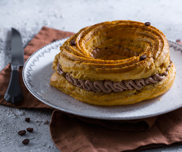 Zeppolona met koffie