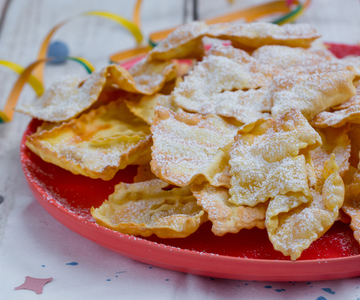 Chiacchiere uit de airfryer