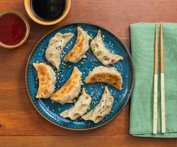 Vegetarische gyoza