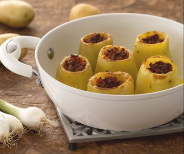 Gevulde aardappelen van oma Franca