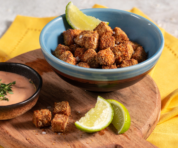 Tofu uit de airfryer