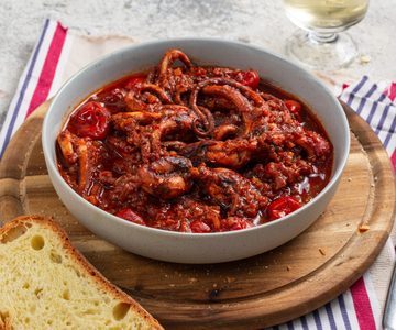 Octopusjes in guazzetto