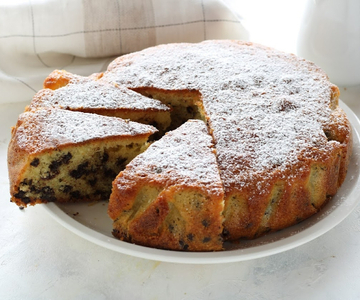 Yoghurtcake met chocoladedruppels