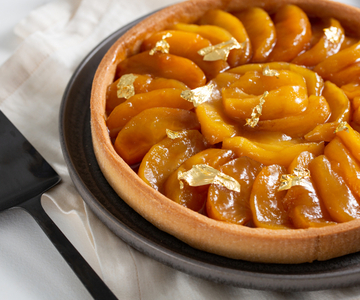 Appeltaart met karamel