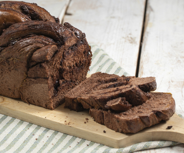 Babka met chocolade