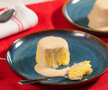 Preiflan met ansjovissaus