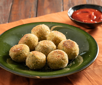 Broodballetjes in de pan