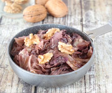 Radicchio in de pan