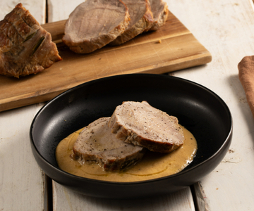 Kalfsgebraad uit de pan