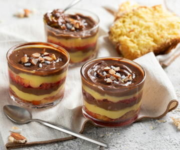 Zuppa inglese met colomba